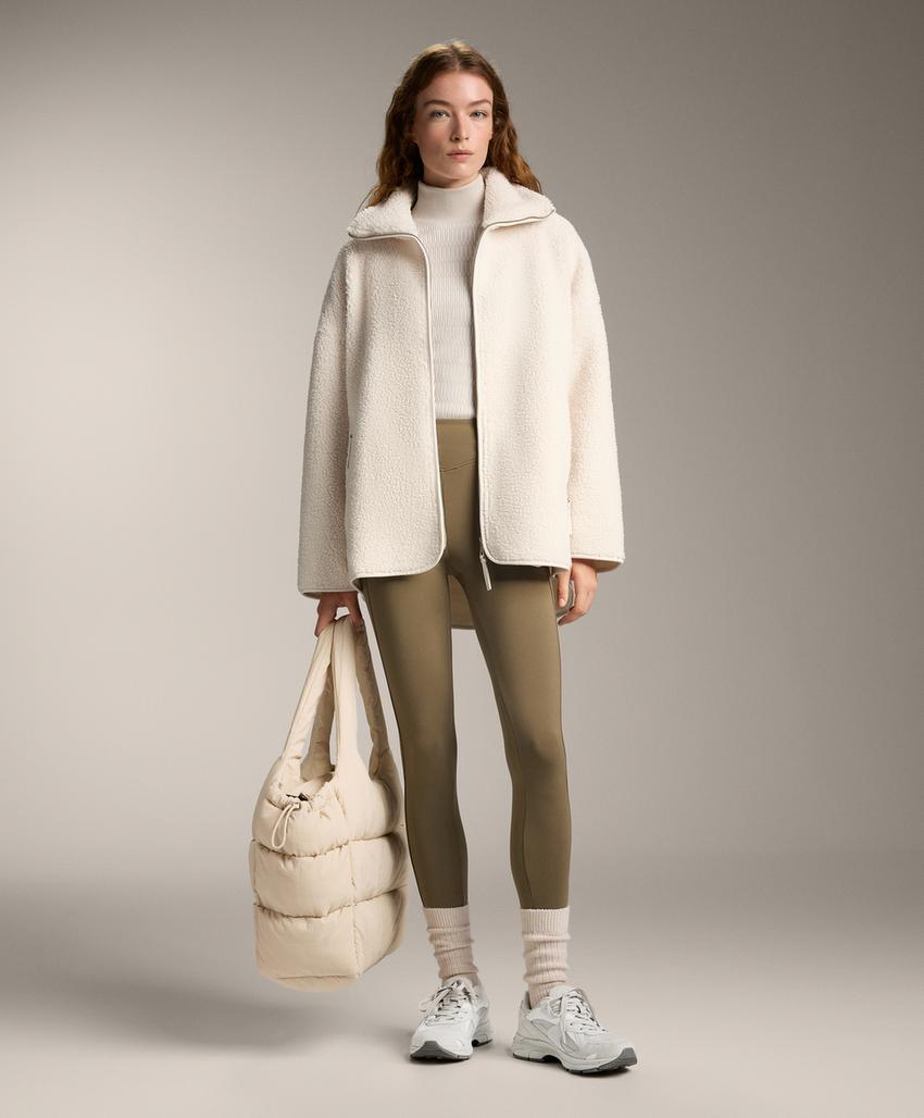 Легинсы длиной до щиколотки Warm с карманами и высокой посадкой, 70 см