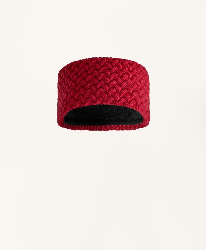 Плетеная вязаная ободок 10 см