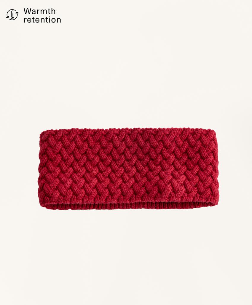 Плетеная вязаная ободок 10 см