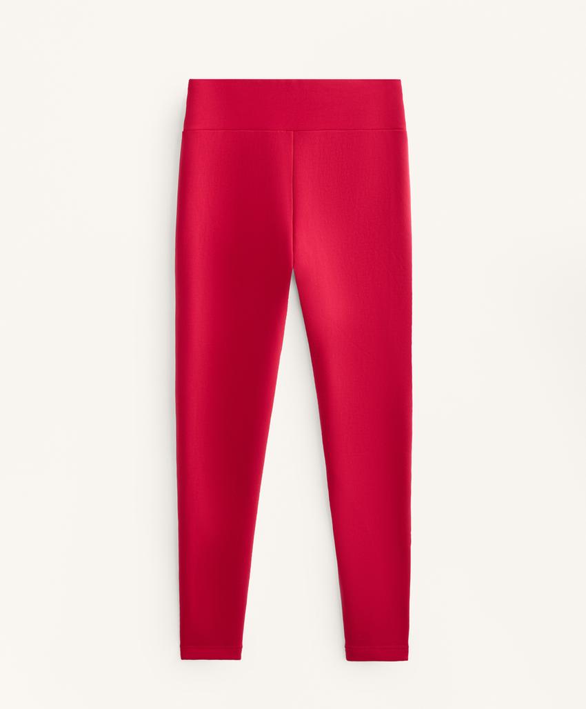 Super-extra-warm seamless 70cm high-rise ankle-length leggings