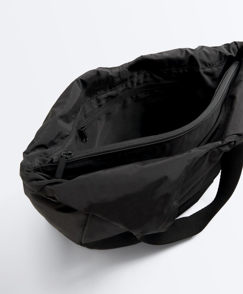 Сумка-шоппер с контрастной ручкой