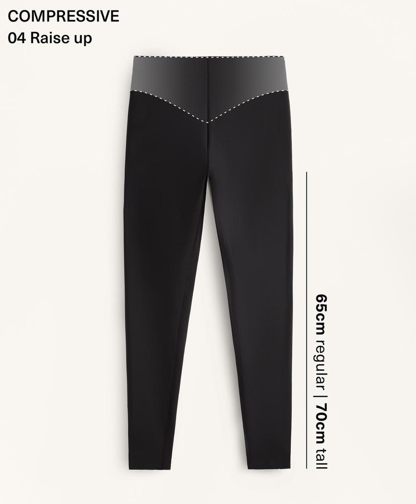 Легинсы Compressive Raise Up с завышенной талией длиной до щиколотки