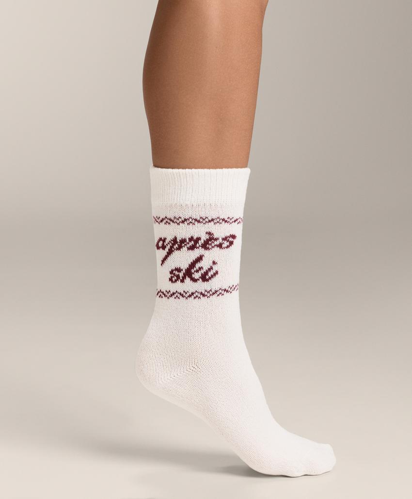 2 пары классических носков с жаккардовым узором