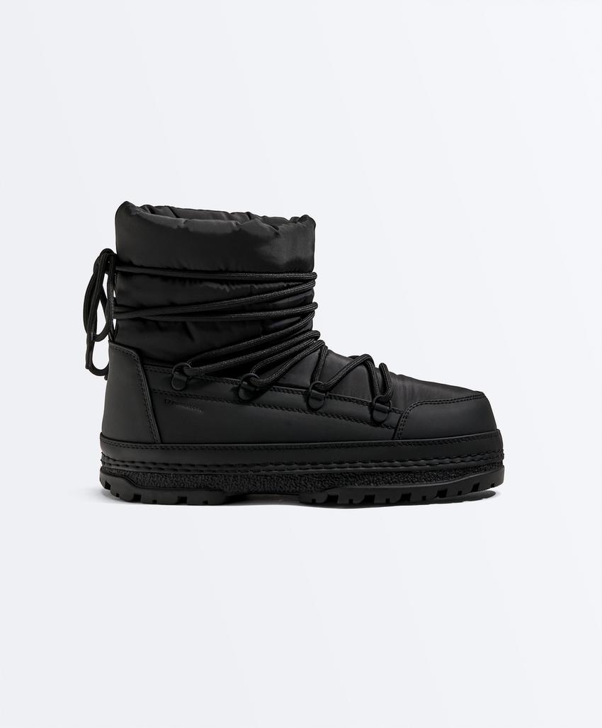 Ботинки апрески из нейлона со шнуровкой