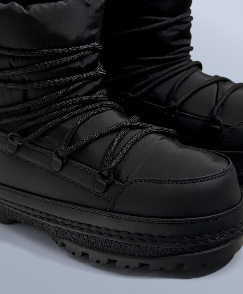 Ботинки апрески из нейлона со шнуровкой