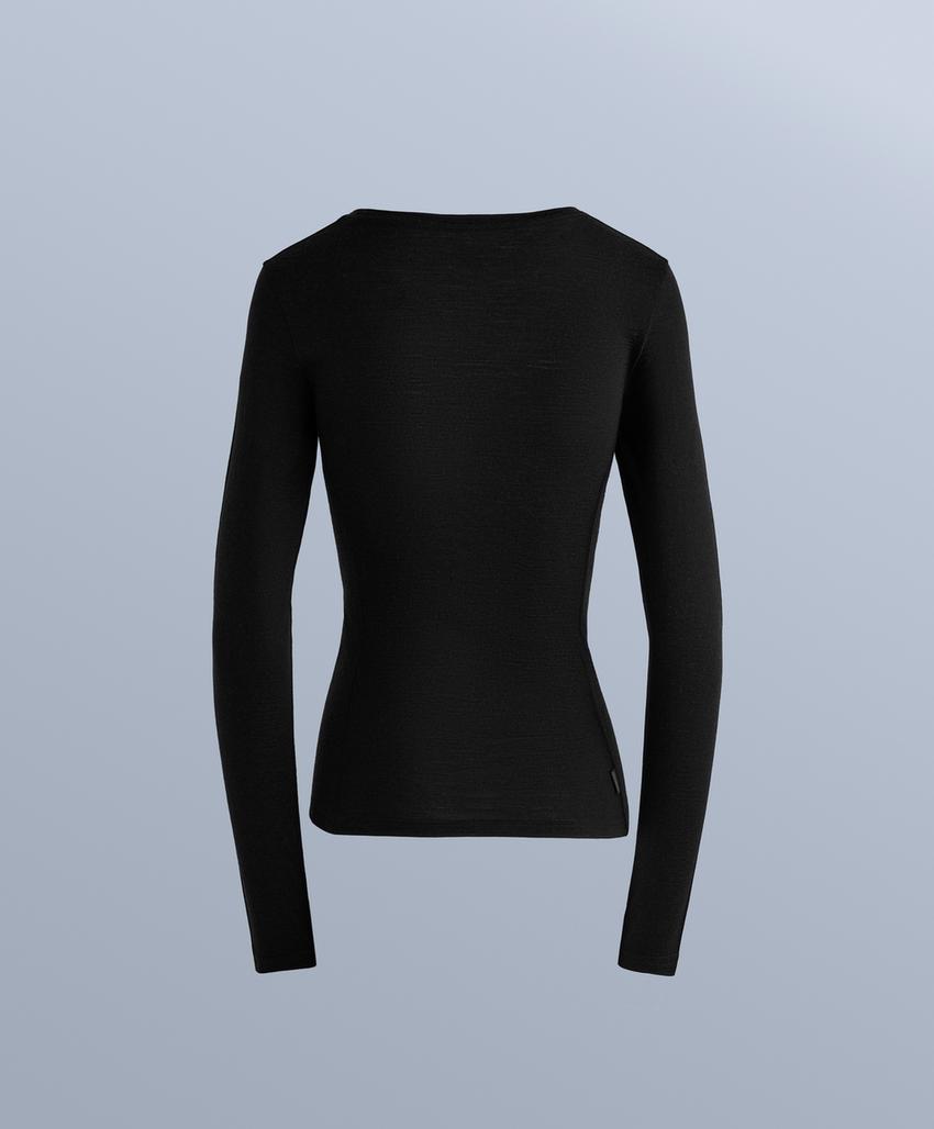 Бесшовная футболка-термобелье из мериносовой шерсти