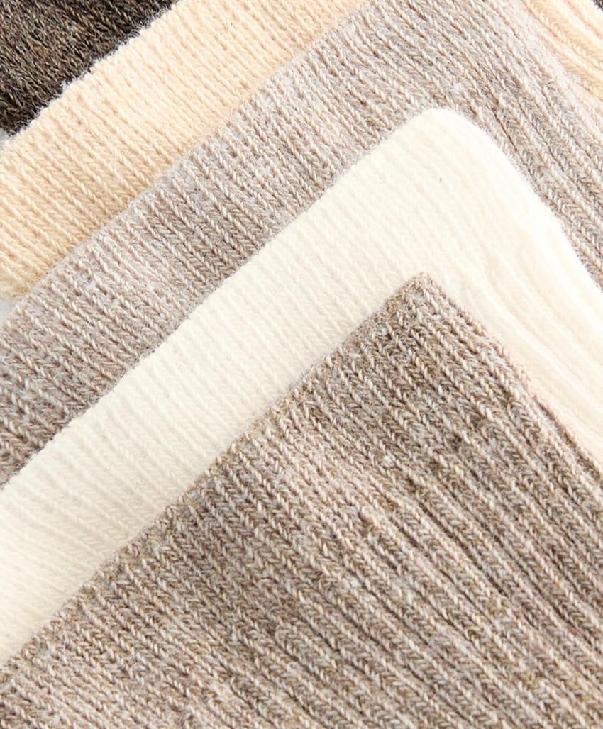 5 пар четвертных носков из хлопка