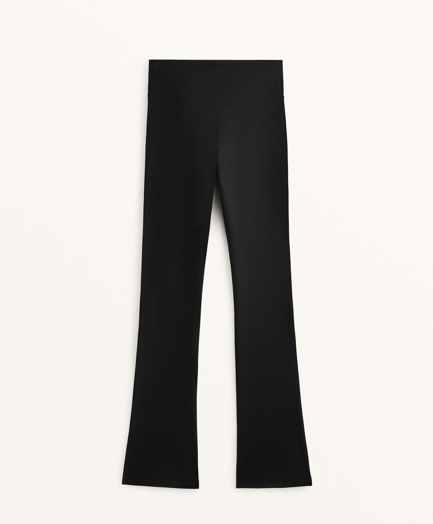 Брюки клеш Evermove с завышенной талией