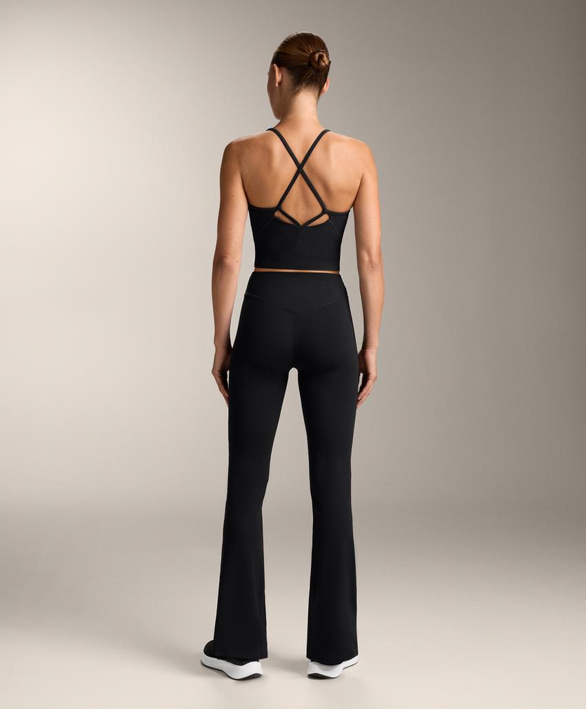 Брюки клеш Evermove с завышенной талией