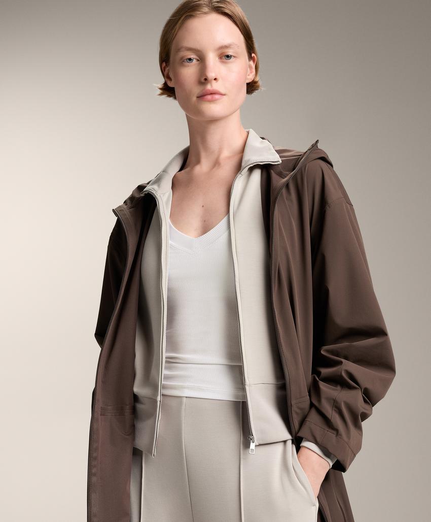 Tank top в рубчик из смеси модала