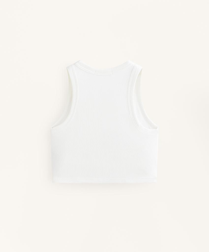 Tank top из смесового модала с чашками