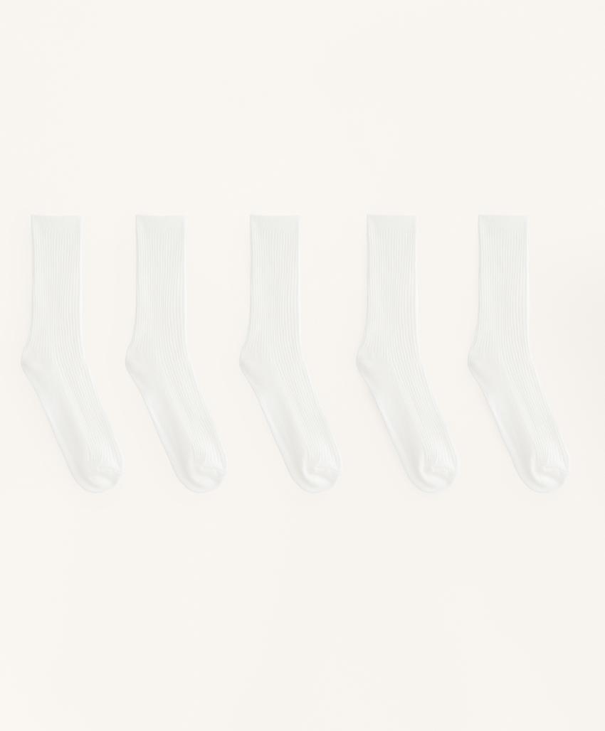 5 пар классических носков из смесового хлопка