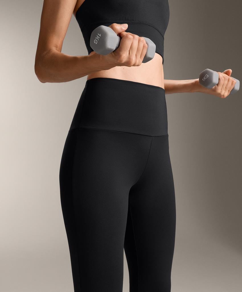 Брюки клеш с очень высокой посадкой Comfortlux