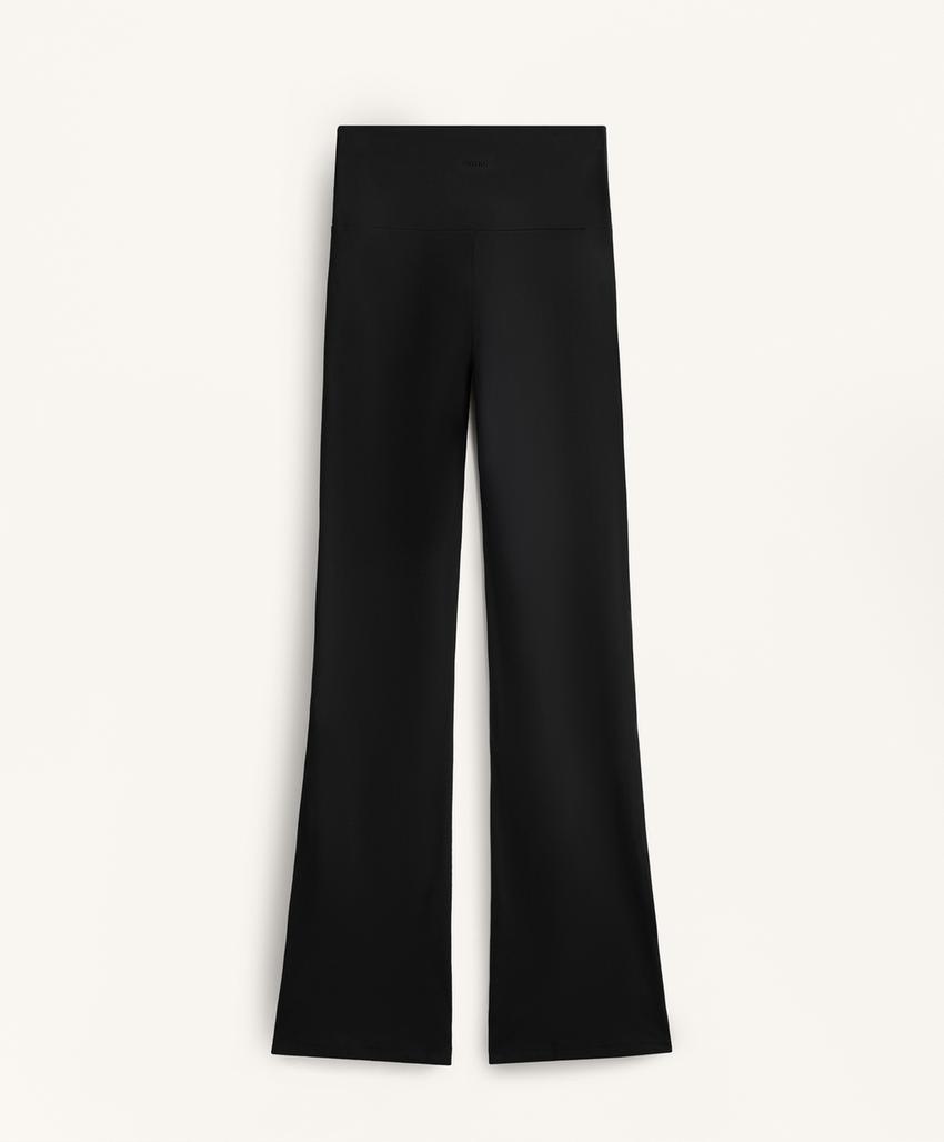 Брюки клеш с очень высокой посадкой Comfortlux