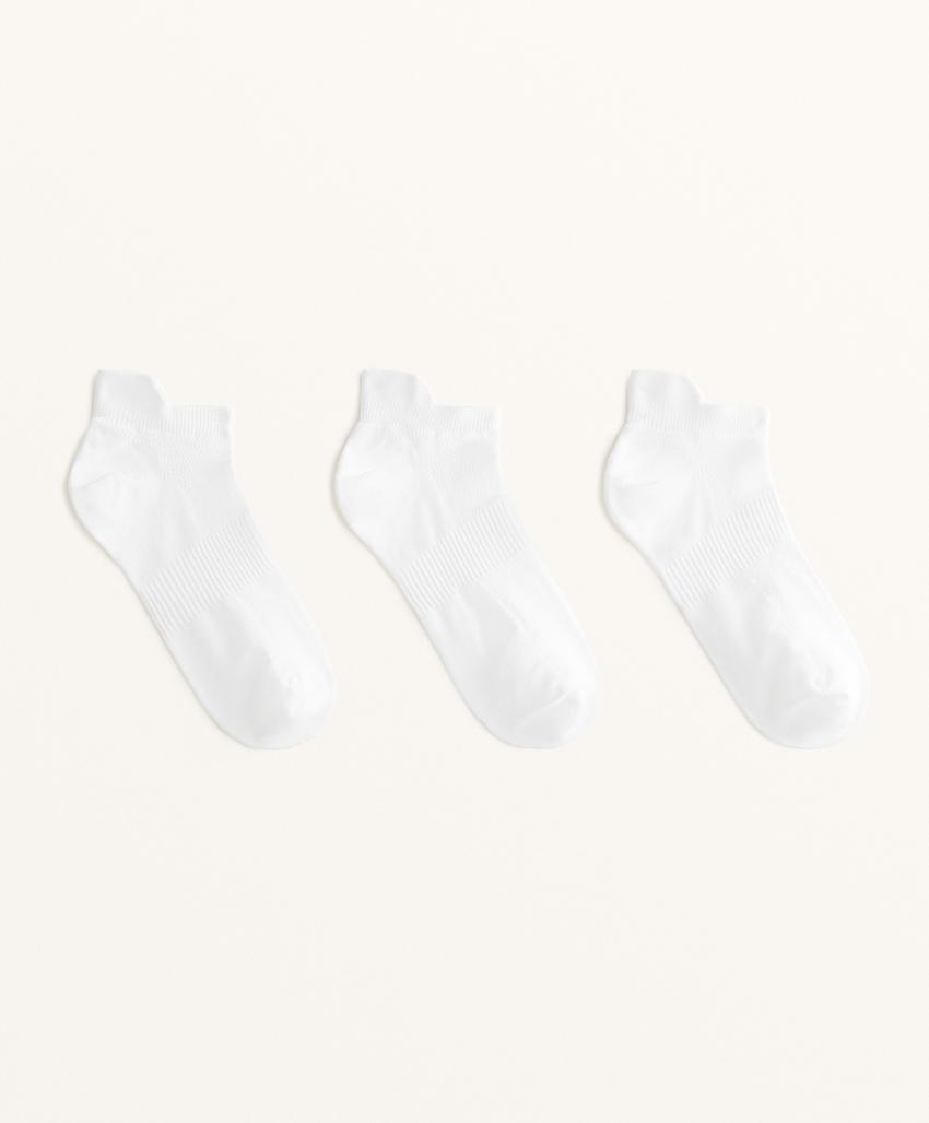 3 пары спортивных носков-сникеров с язычком из смесового полиамида