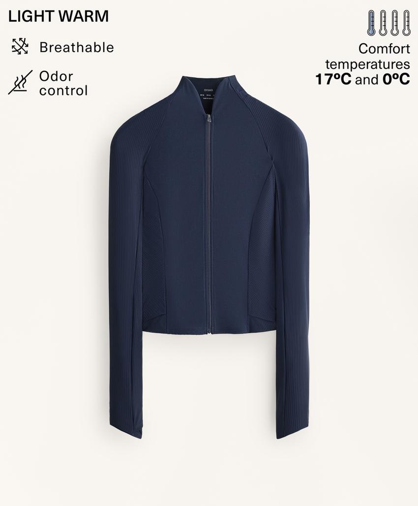 Высокотехнологичная куртка Comfortlux с отделкой в рубчик