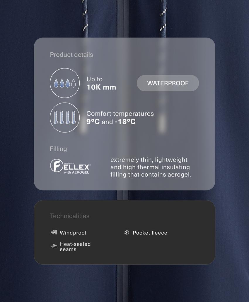 Утепленная водонепроницаемая куртка 10k FELLEX® с AEROGEL