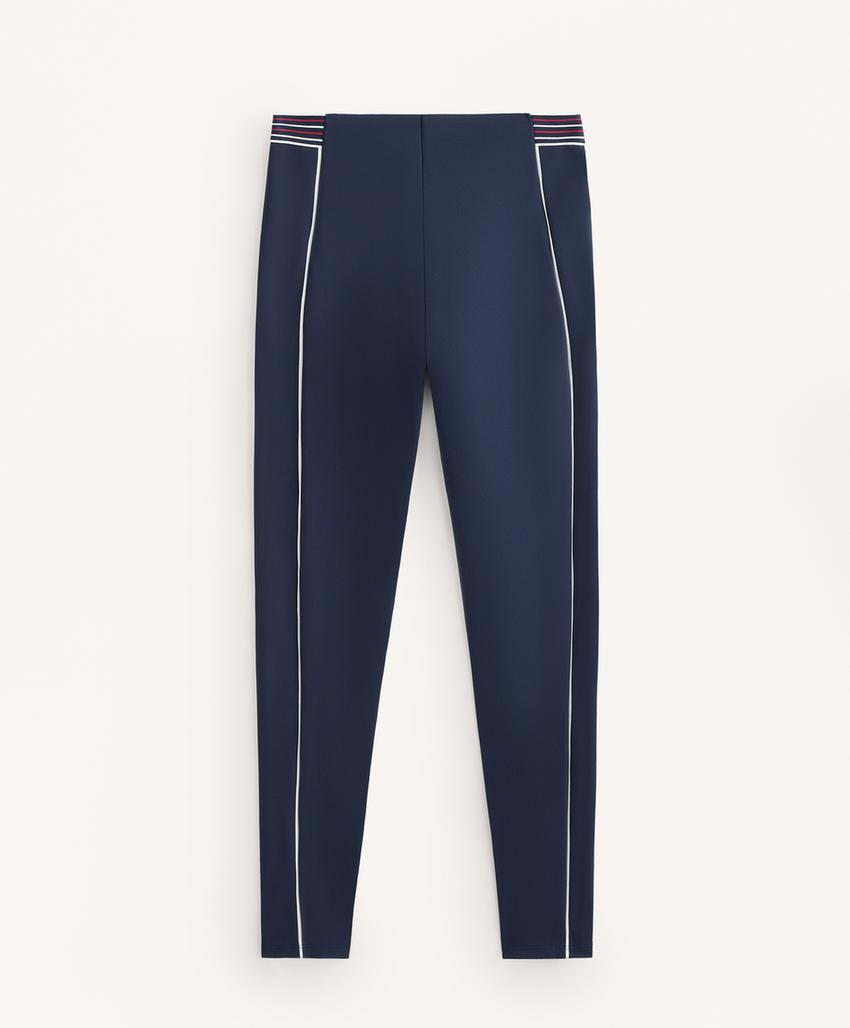 Легинсы Compressive с высокой посадкой, компрессионным поясом, 65 см