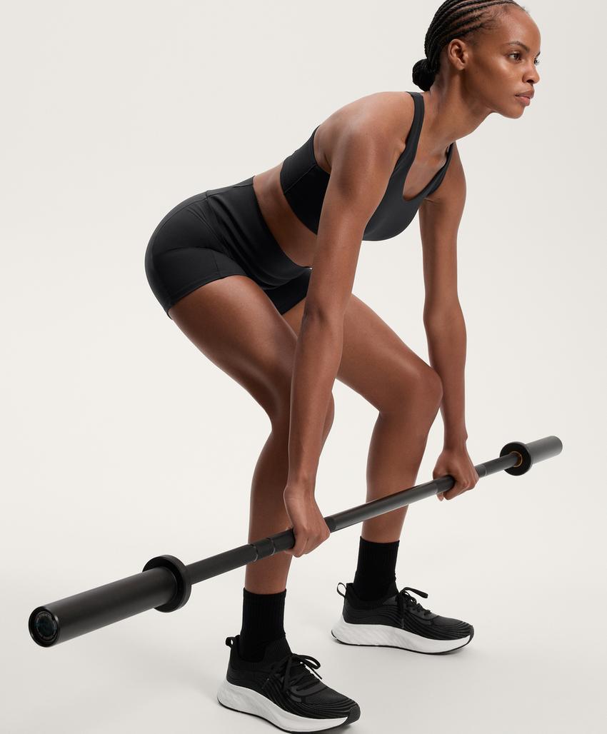 Hot pant с завышенной талией Compressive с карманом, 10 см