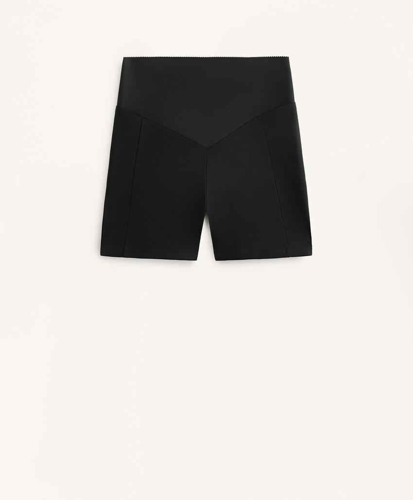 Hot pant с завышенной талией Compressive с карманом, 10 см