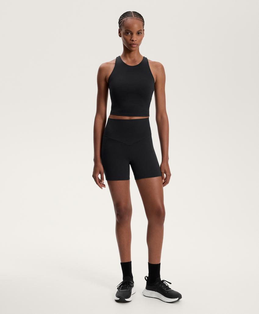 Hot pant с завышенной талией Compressive с карманом, 10 см