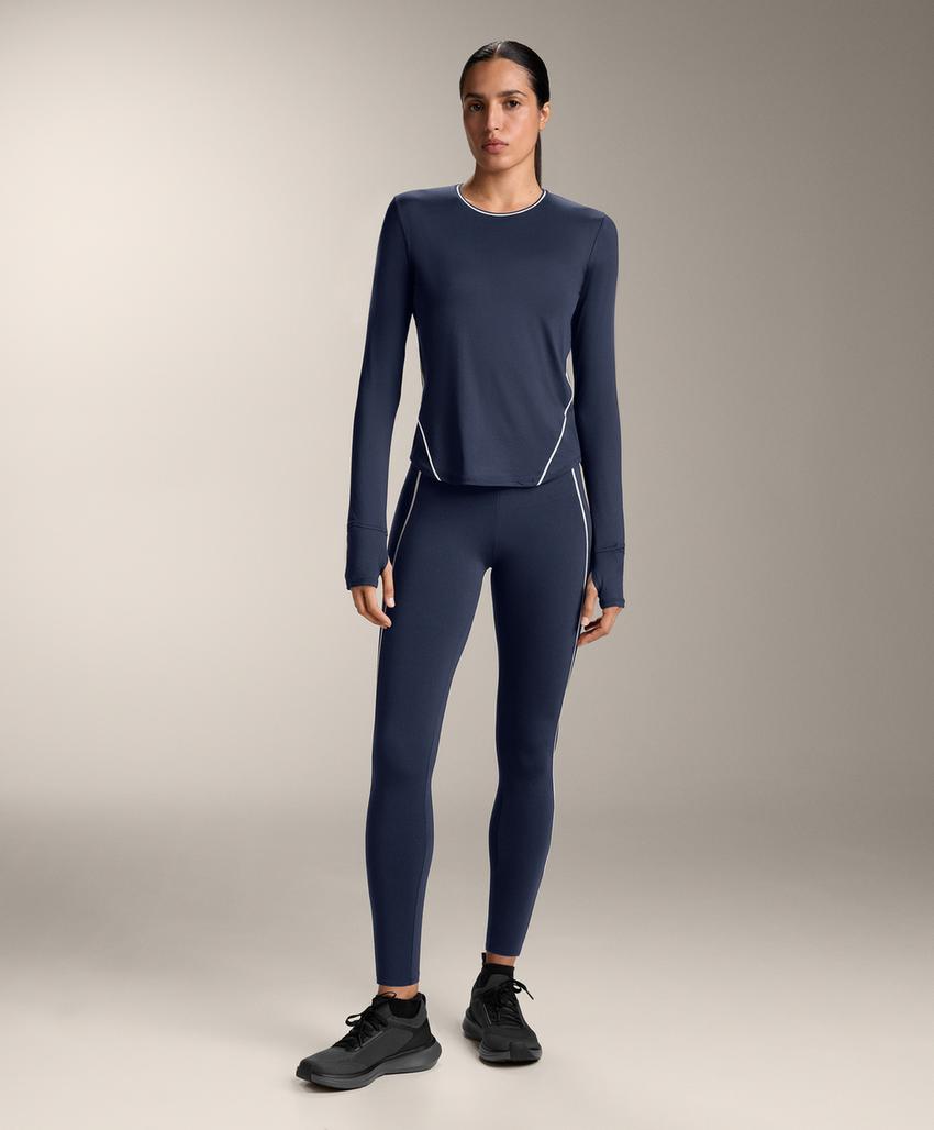 Лонгслив из высокотехнологичной ткани с кантом