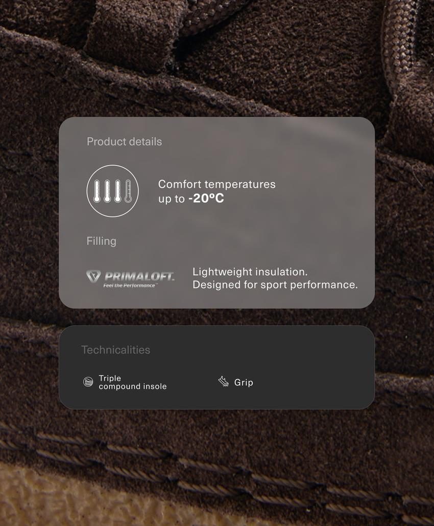 Технические замшевые ботинки со шнуровкой