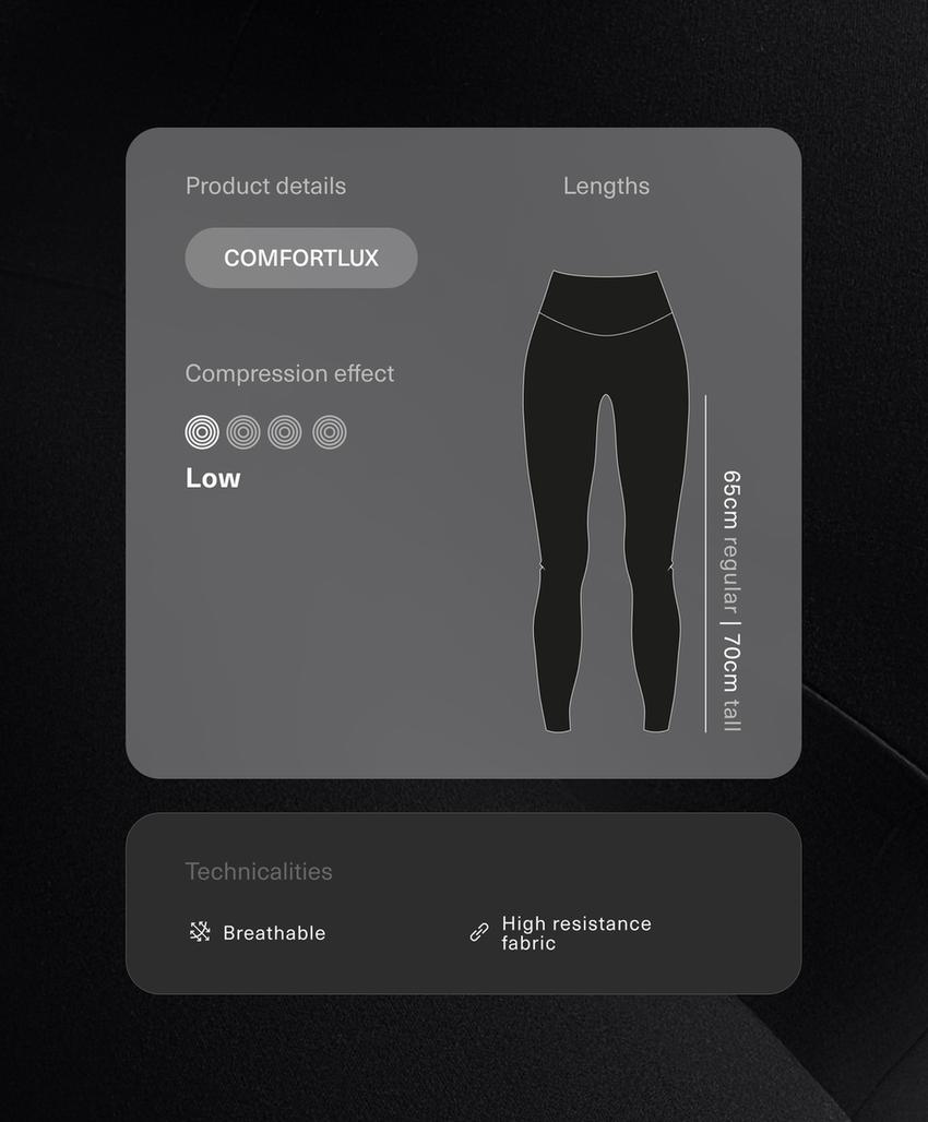 Легинсы Comfortlux для беременных, 65 см