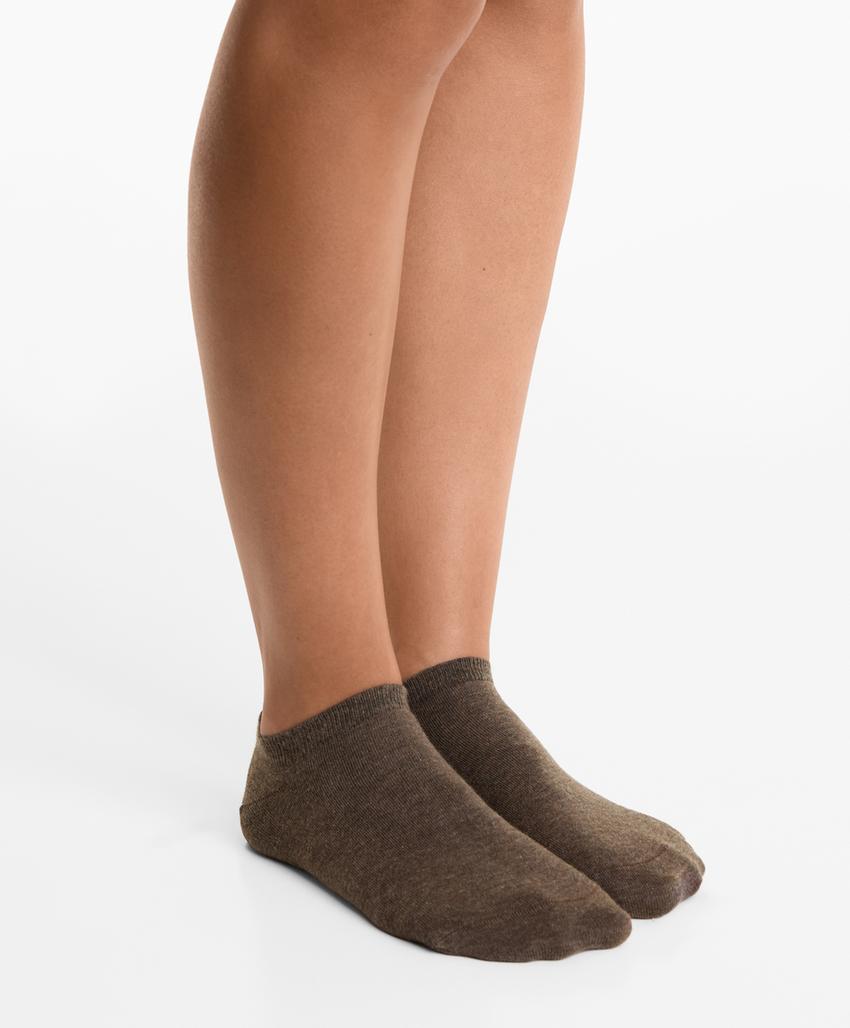 5 пар носков-подследников из смесового хлопка