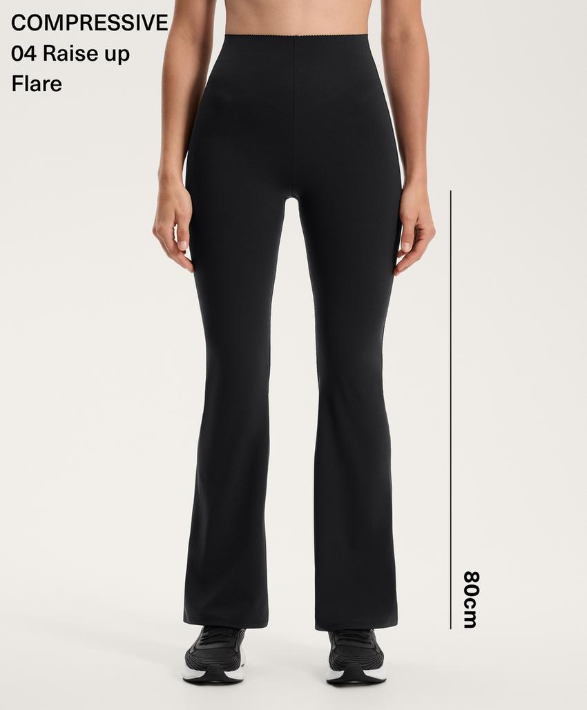 Брюки клеш Compressive с завышенной талией и эффектом пуш-ап