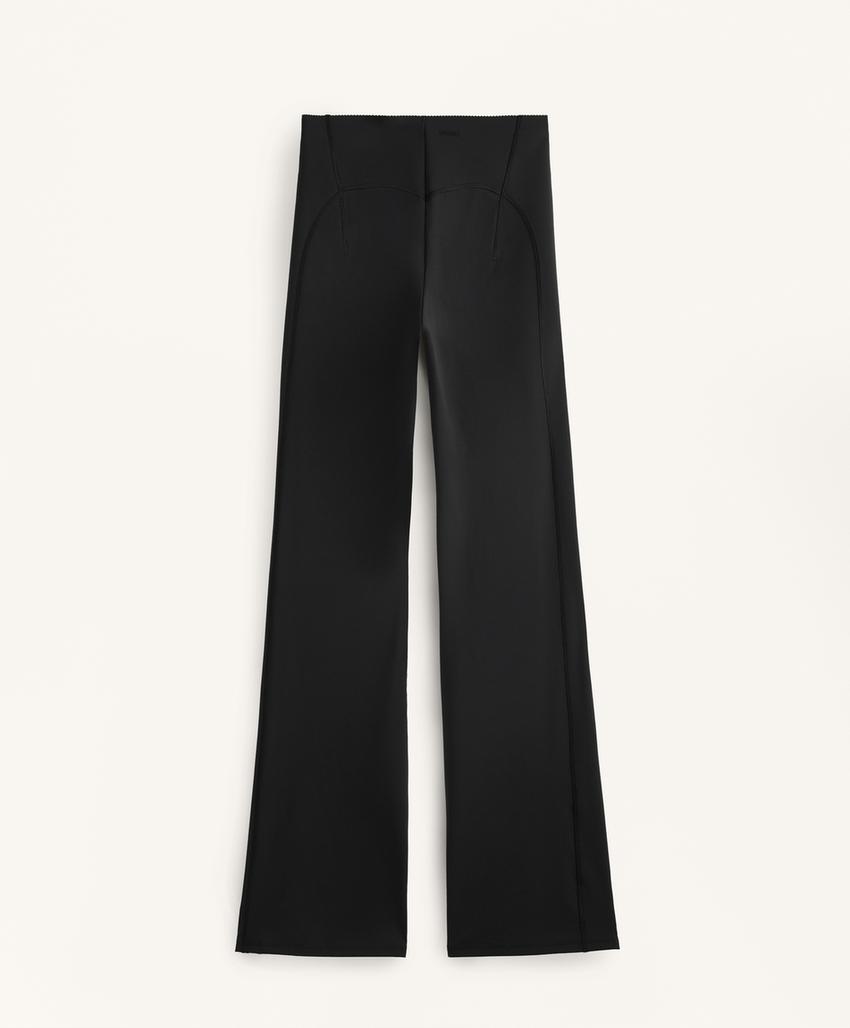 Брюки клеш Compressive с завышенной талией и эффектом пуш-ап