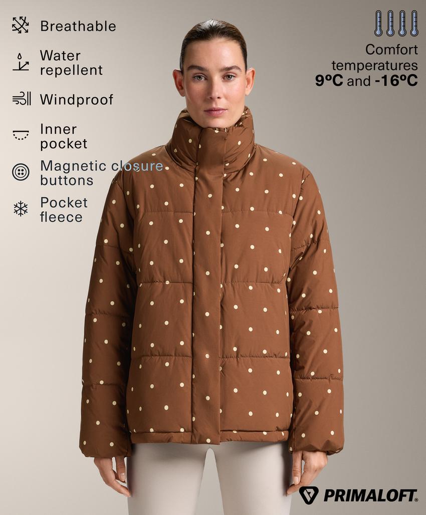 Водоотталкивающая стеганая куртка Primaloft®