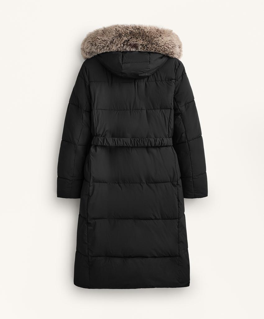 Длинная водоотталкивающая утепленная куртка Primaloft®