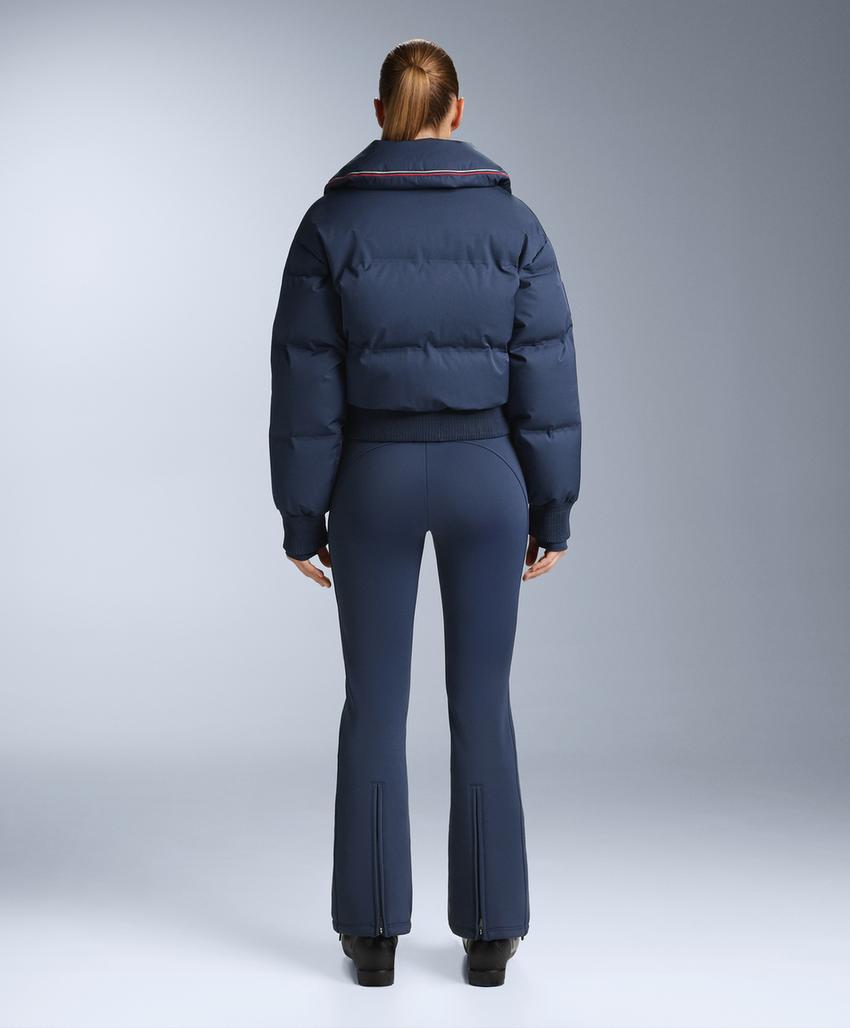 Водостойкая куртка в стиле ретро с 80% пуха и 20% пера MINARDI PIUME SKI