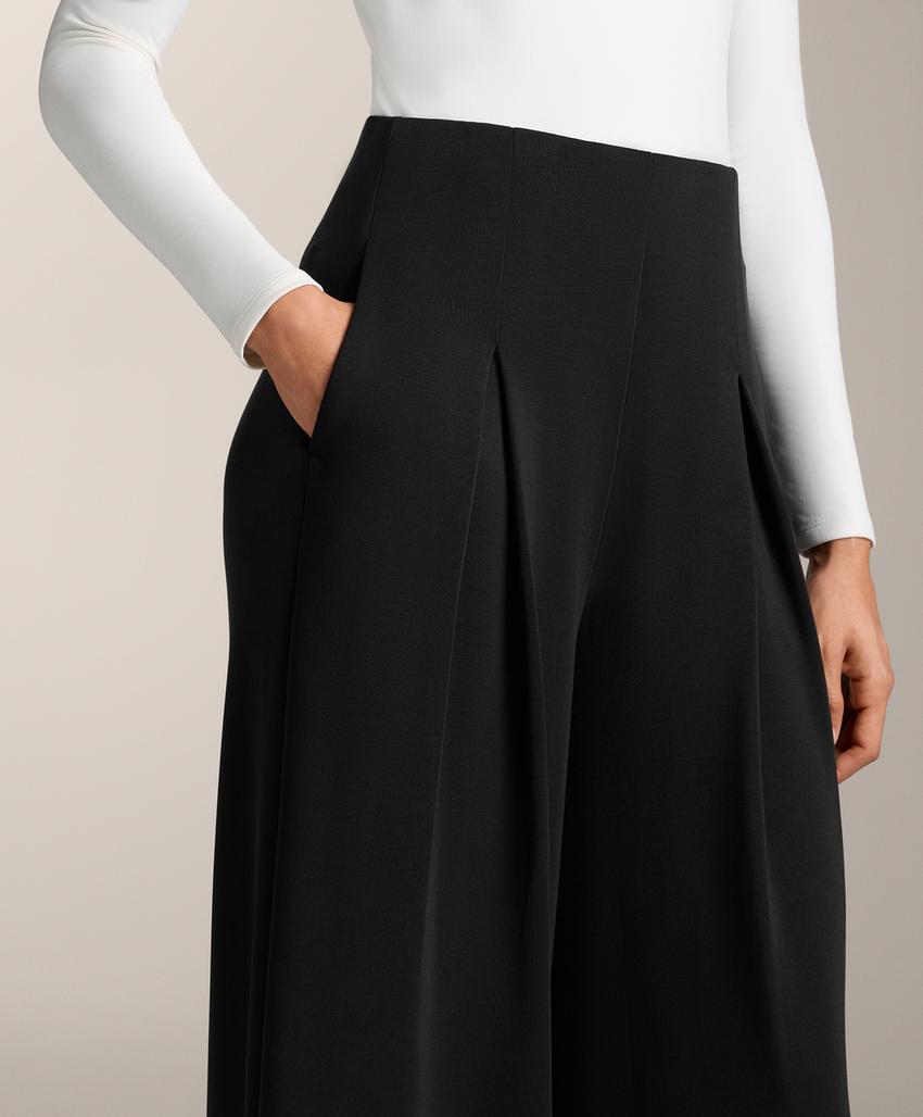 Длинные брюки премиум-класса со складкой и модалом