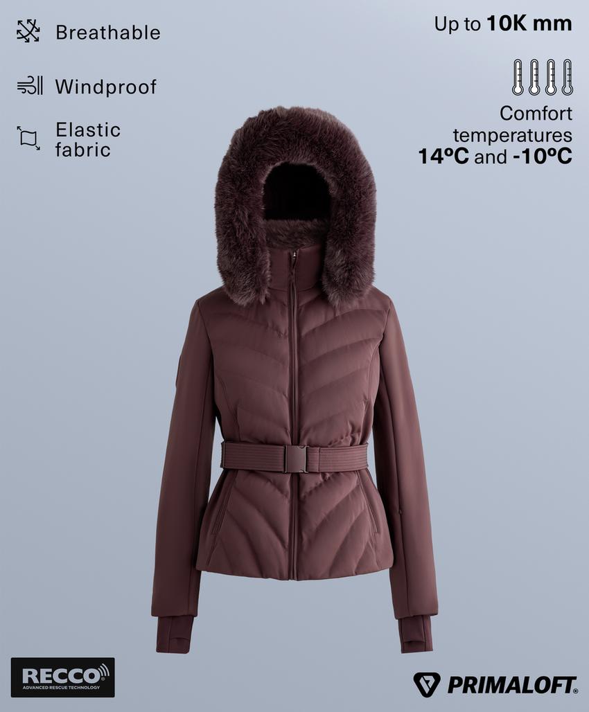 Водостойкая очень облегающая куртка Primaloft® SKI