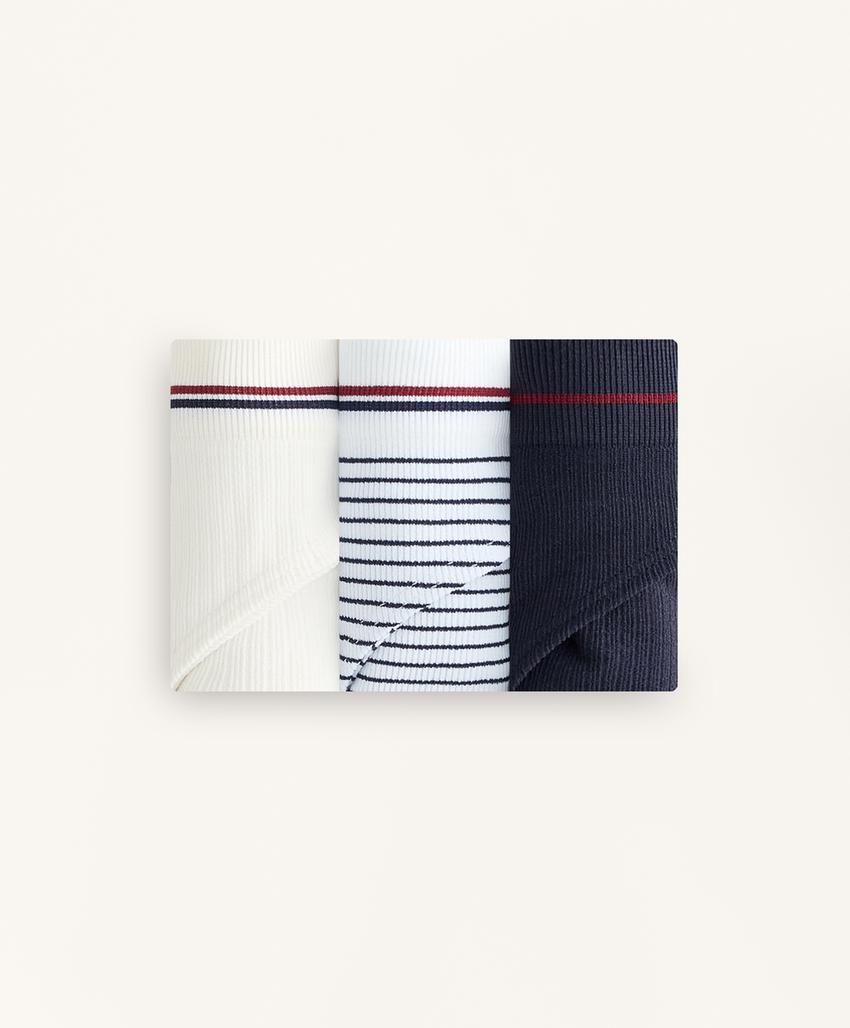 3 бесшовных трусов бразильяно Seamless из мягкой ткани