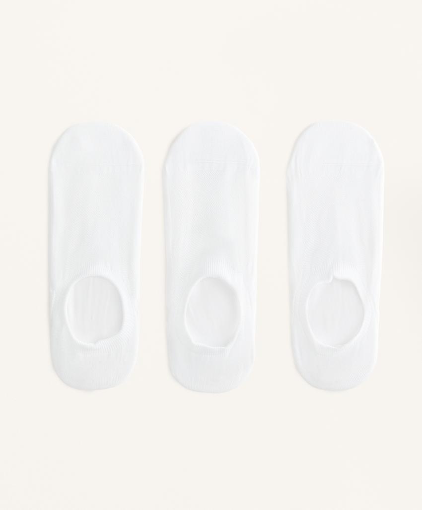 3 пары спортивных носков-следков из смесового полиамида