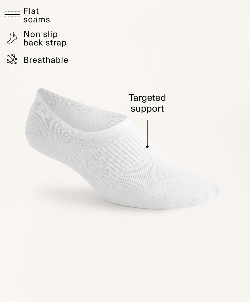 3 пары спортивных носков из хлопковой смеси с высоким вырезом