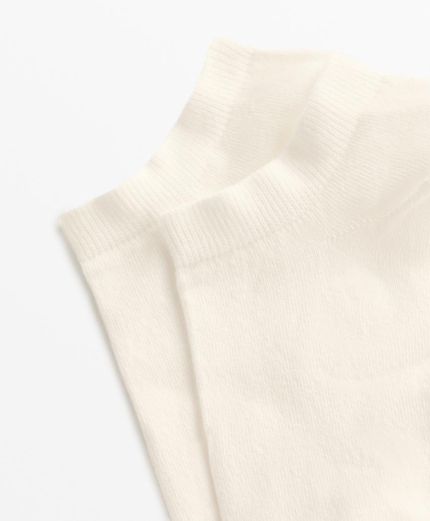 5 пар носков-сникеров из смесового хлопка