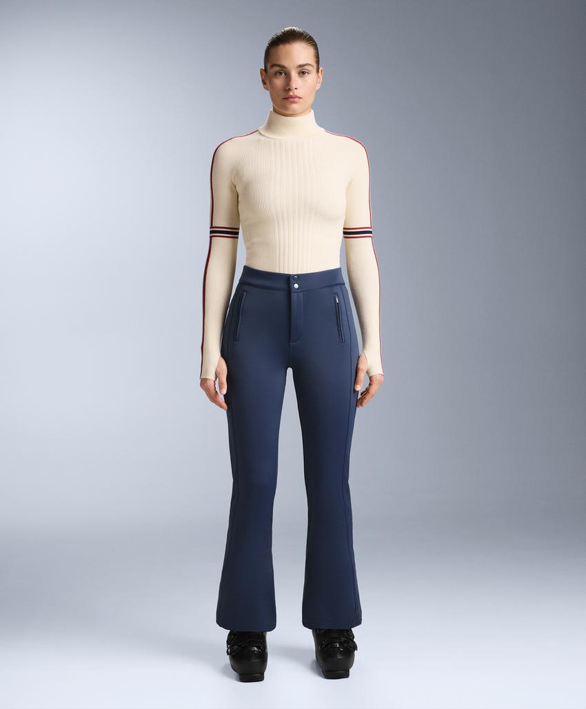 Термофутболка Base Layer вязаная с контрастными деталями