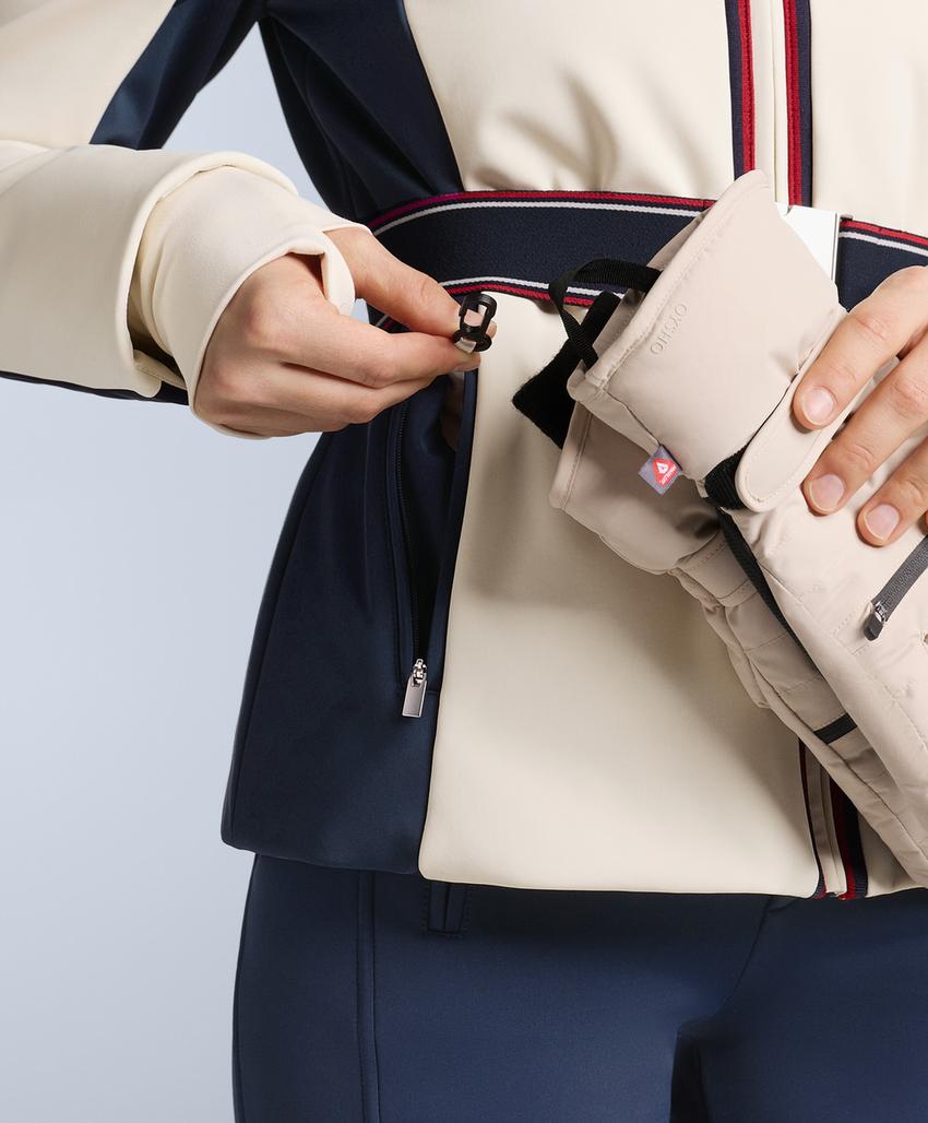 Retro fitted Primaloft® SKI water-resistant jacket