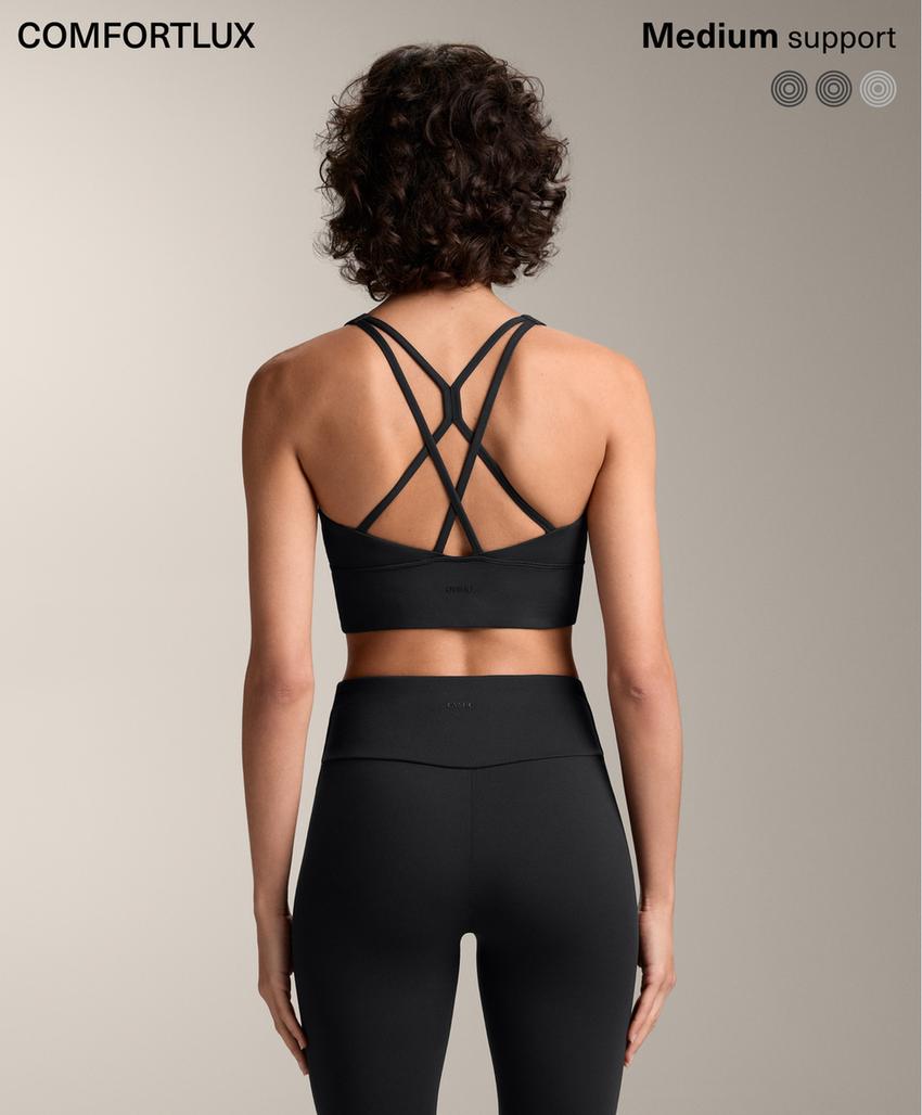 Спортивный бюстгальтер comfortlux с чашечками средней поддержки