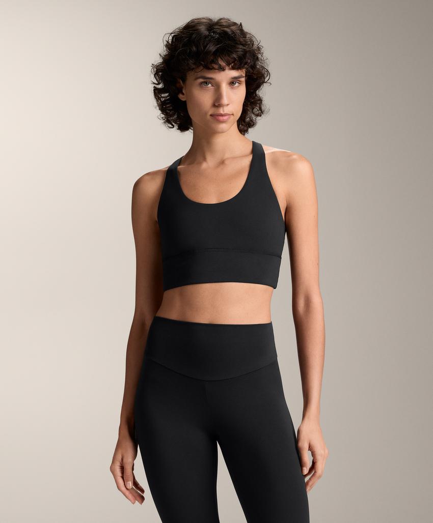 Спортивный бюстгальтер comfortlux с чашечками средней поддержки