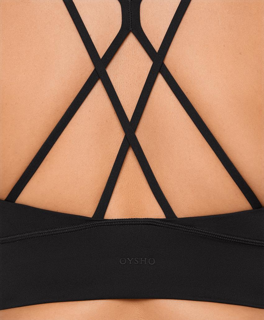 Спортивный бюстгальтер comfortlux с чашечками средней поддержки