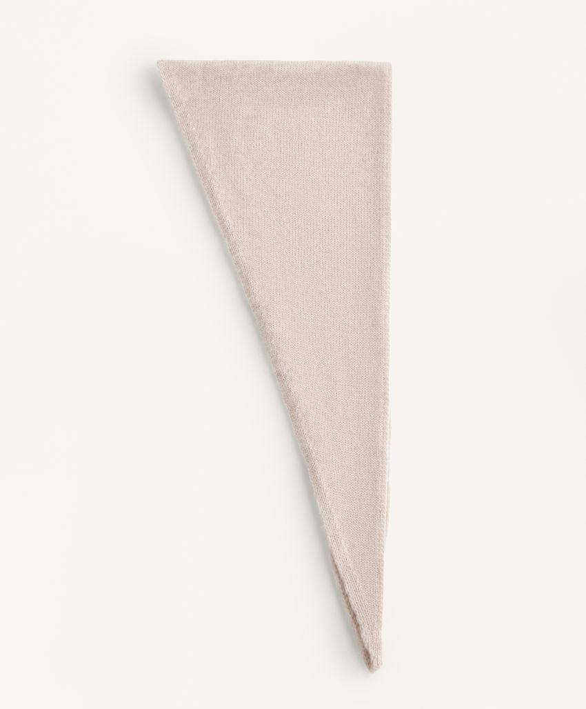 Вязаная бандана: 90% шерсть, 10% кашемир