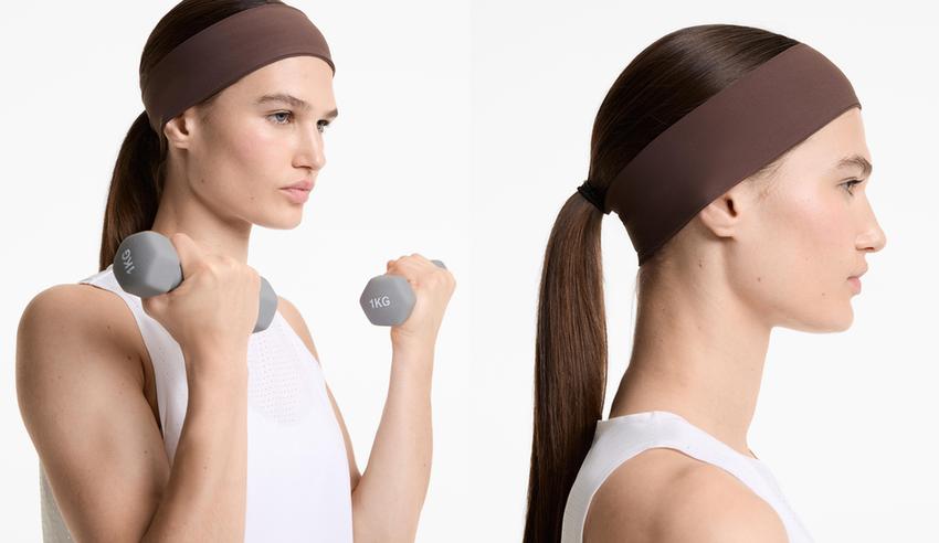 Спортивная повязка для волос 6 см