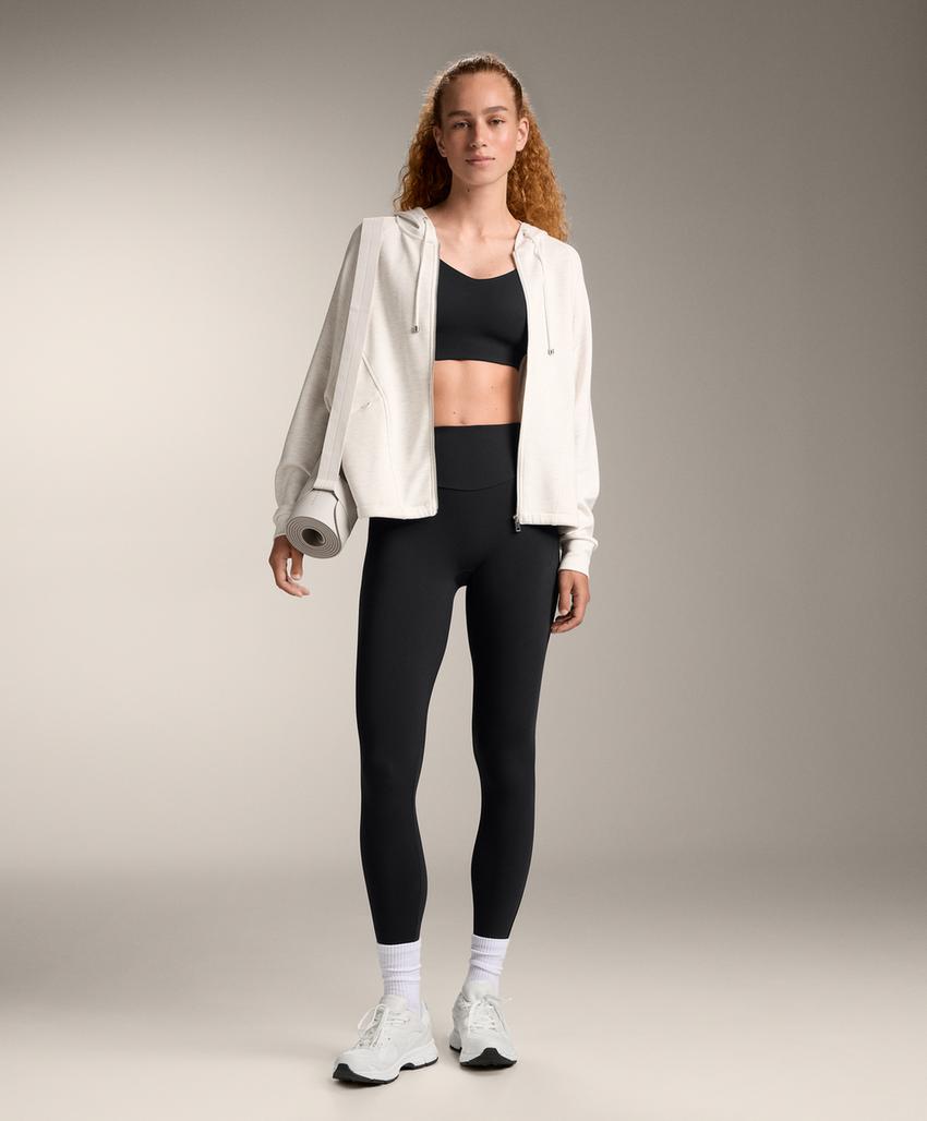 Леггинсы с высокой посадкой до щиколотки с карманами light touch 65 см