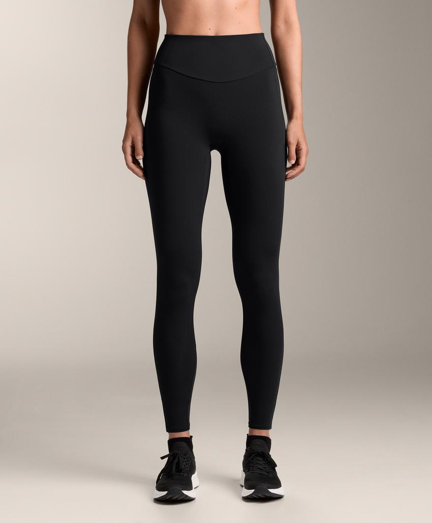 Леггинсы с высокой посадкой до щиколотки с карманами light touch 65 см