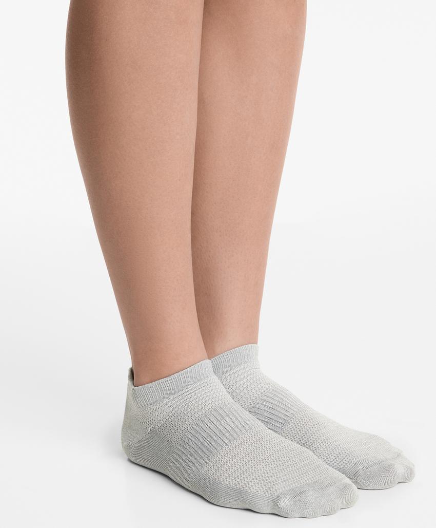3 пары носков-сникеров с язычком из смесового полиамида